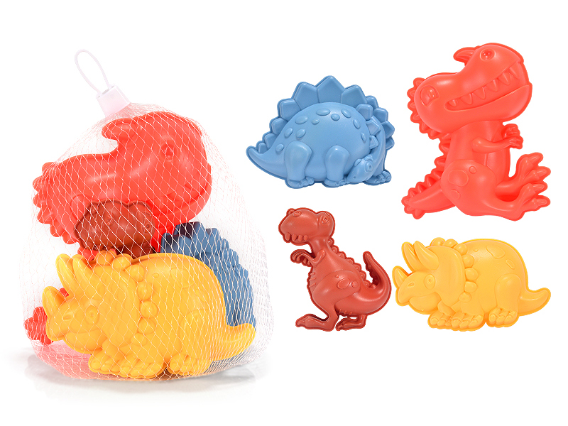 4Pcs Dinosaur Sand Mold Combination