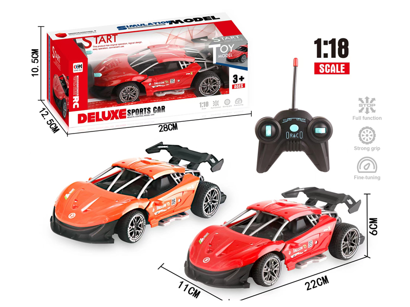 1:18 R/C High Speed Mclaren With Spray