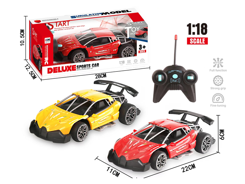 1:18 R/C High Speed Bugatti With Spray