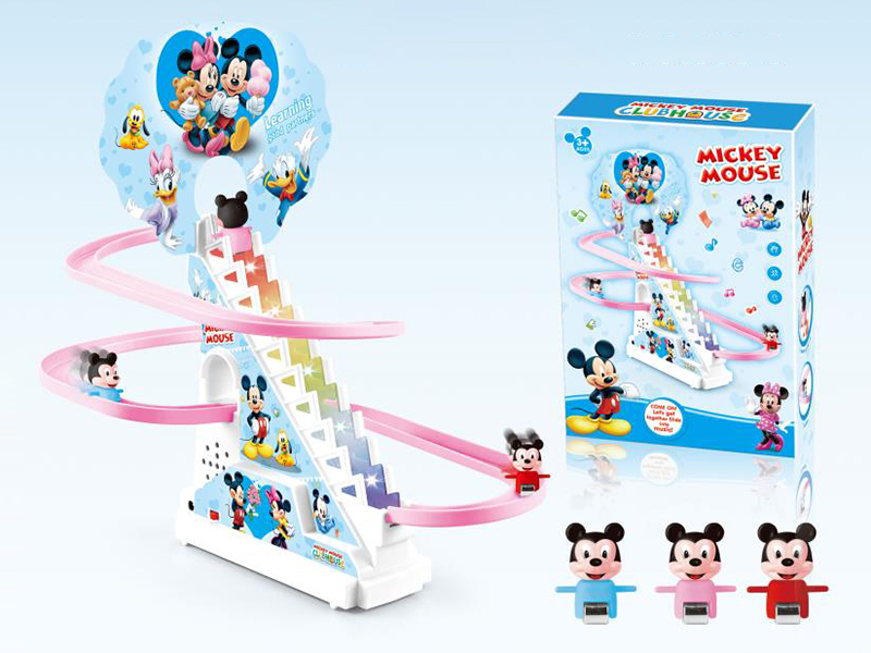 Micky Mouse B/O Track Slide(3 Micky Mouses)
