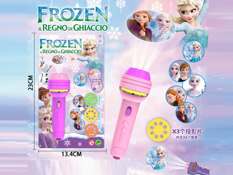 24 Projection Flashlight For Snow And Ice