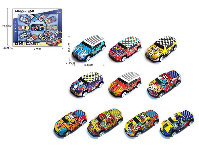 Slide Iron Car Set