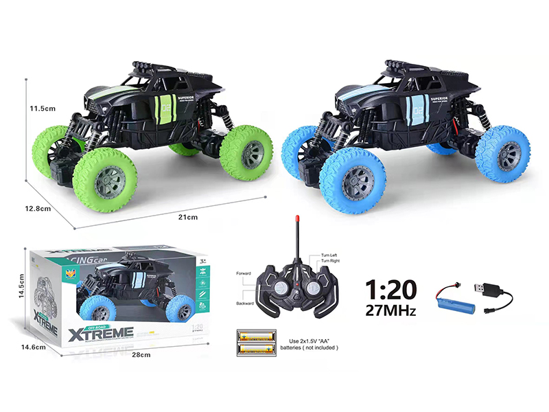 1:20 R/C 4Ch Off Road Climbing Vehicle