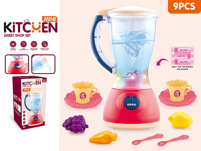 Electric Juice Machine With Light And Sound 9pcs