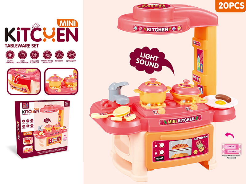 Kitchen Table With Kitchen Ventilator 20pcs