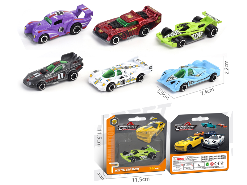 1:64 Alloy Racing Car