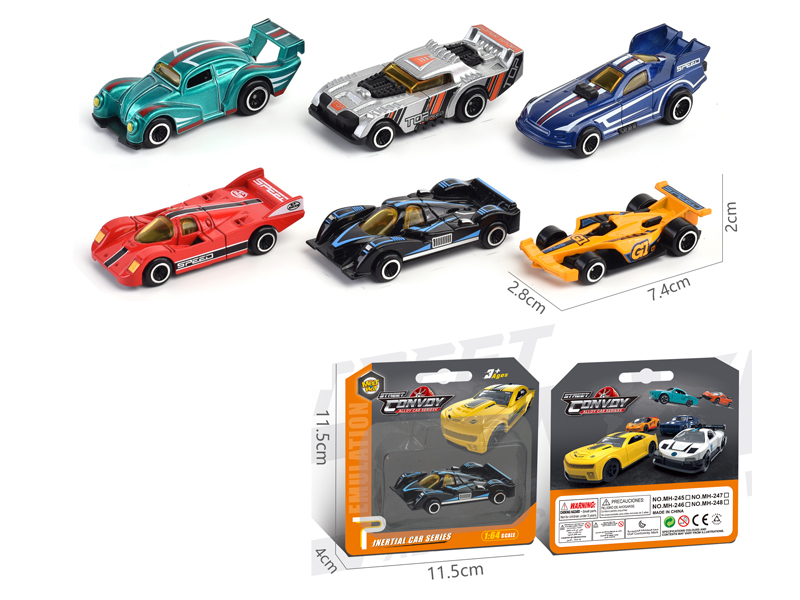 1:64 Alloy Racing Car