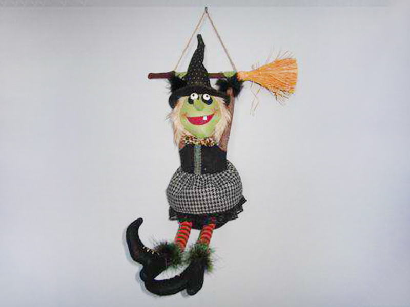 (Light Control)Singing And Kicking Witch Pendant