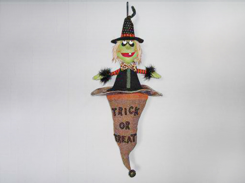 (Light Control)Singing And Rocking  Witch Sitting On The Hat Pendant