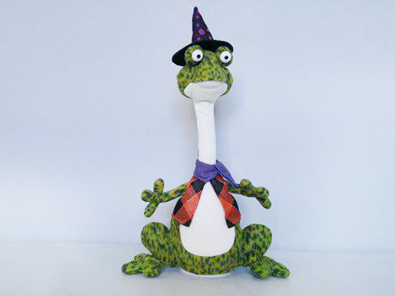 Singing And Turning Frog