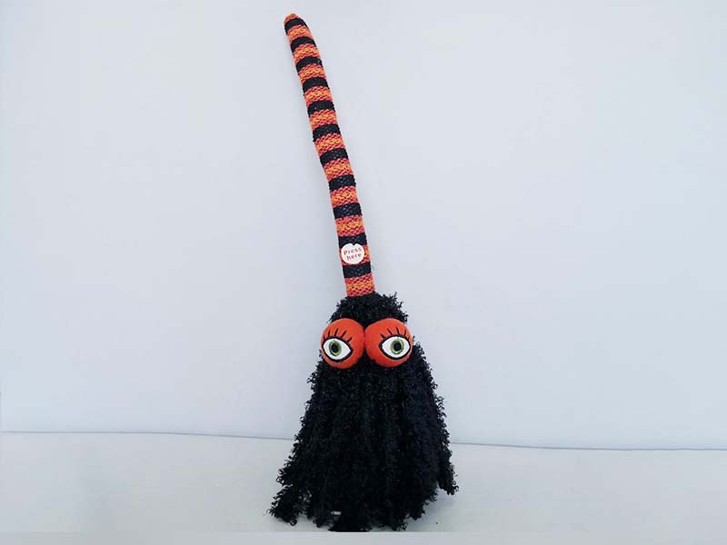 Singing And Sliding Broom