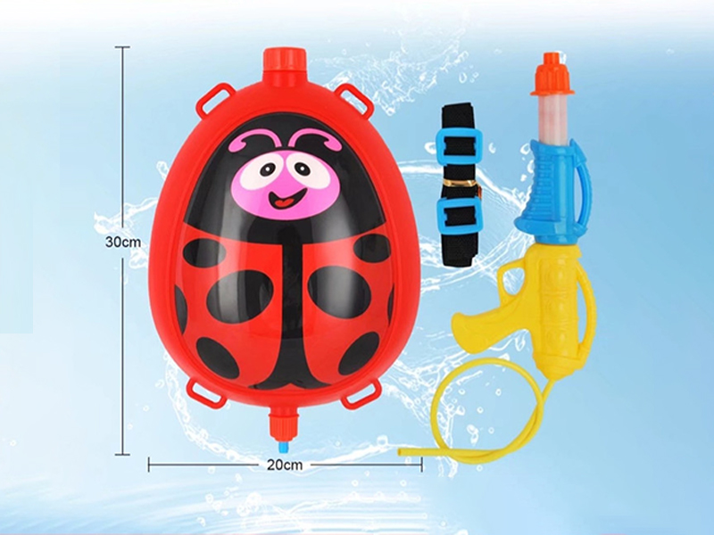 Seven Star Ladybird Backpack Water Gun