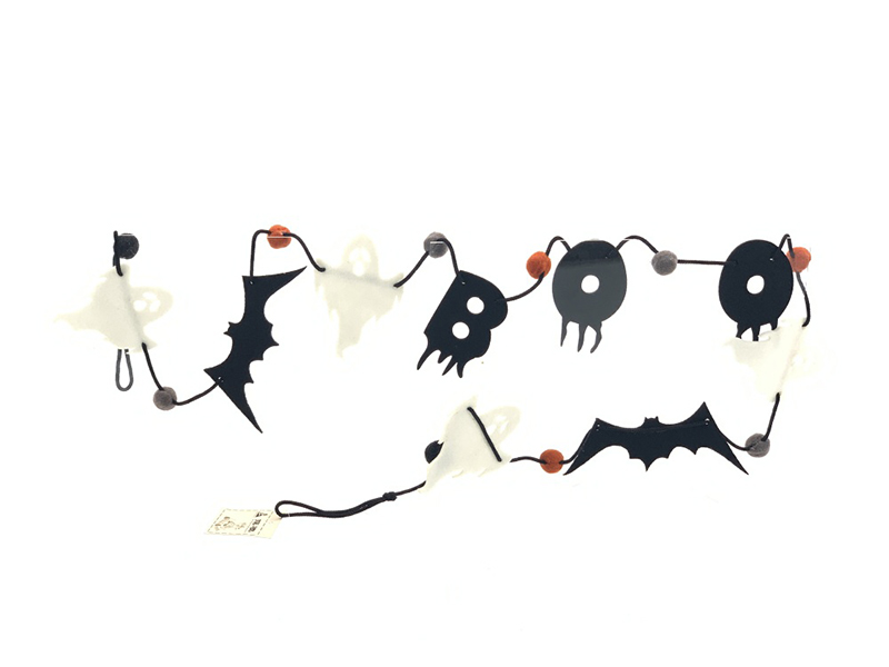 Boo With White Ghost Banner