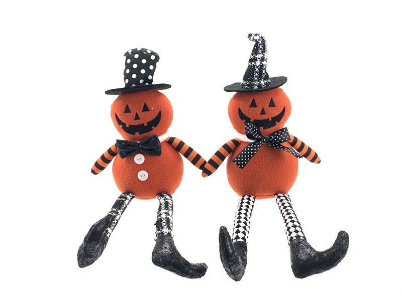 Sitting Pumpkin Ghost