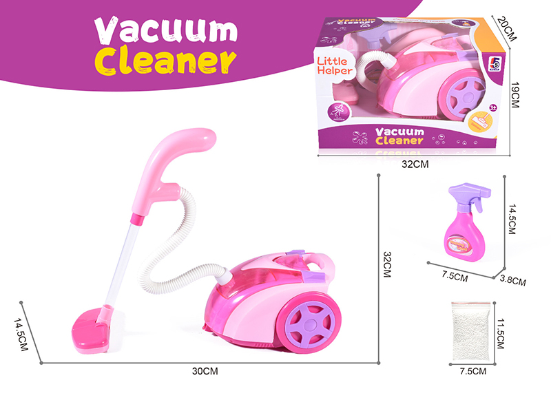 Pink B/O Vacuum Cleaner