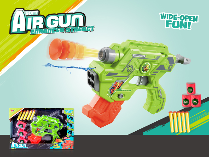 Two In One Soft Bullet Gun+Water Gun Set