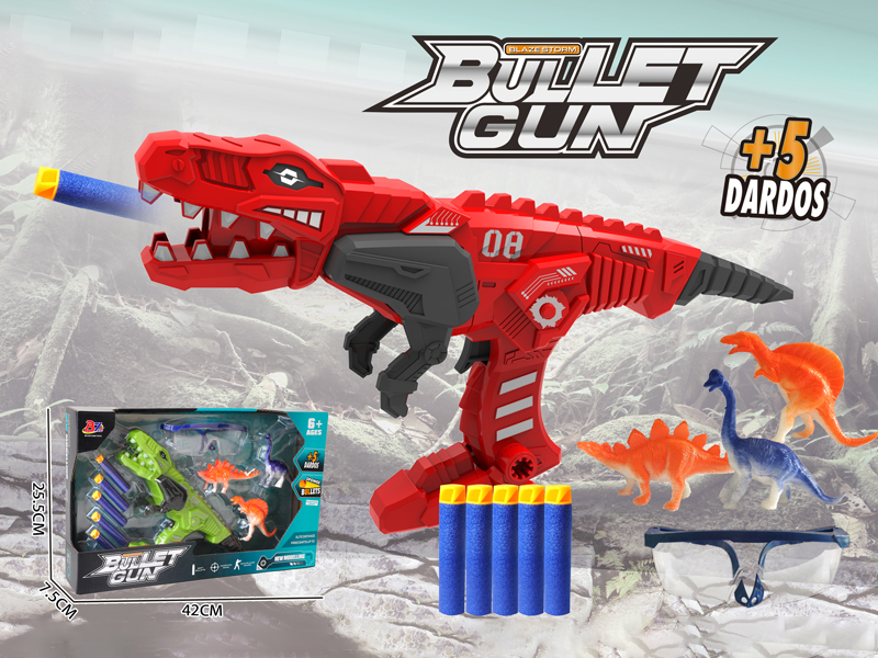 Dinosaur Soft Bullet Gun Set