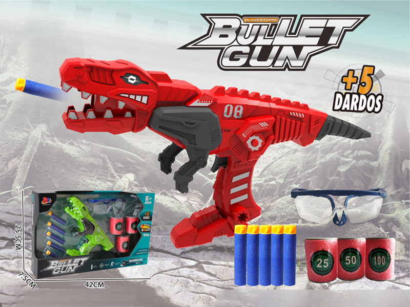 Dinosaur Soft Bullet Gun Set