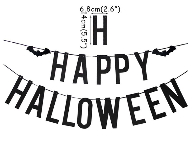 Halloween Decorations Banner