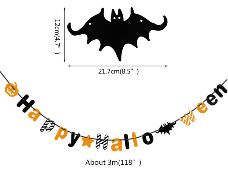 Halloween Decorations Banner