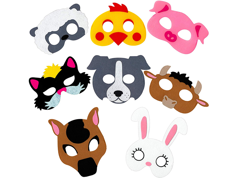 Farm Animals Mask