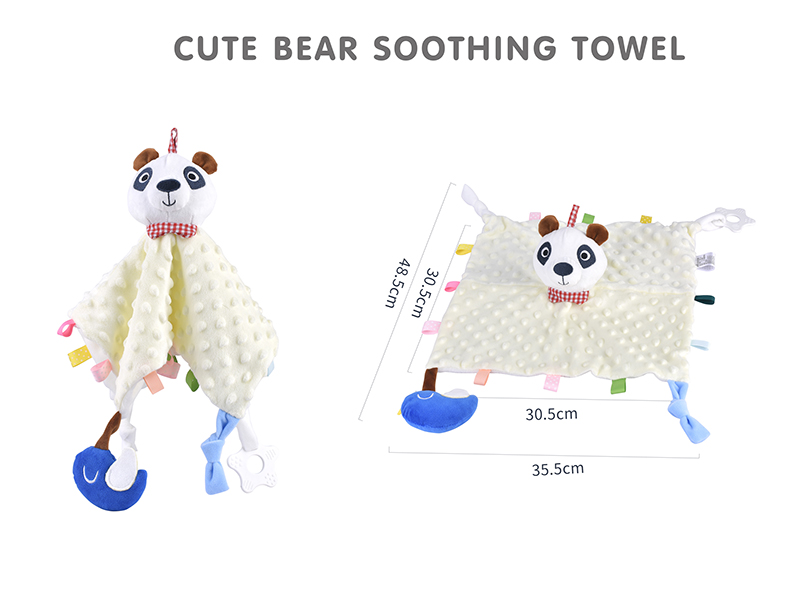 Cute Bear Baby Soothing Towel