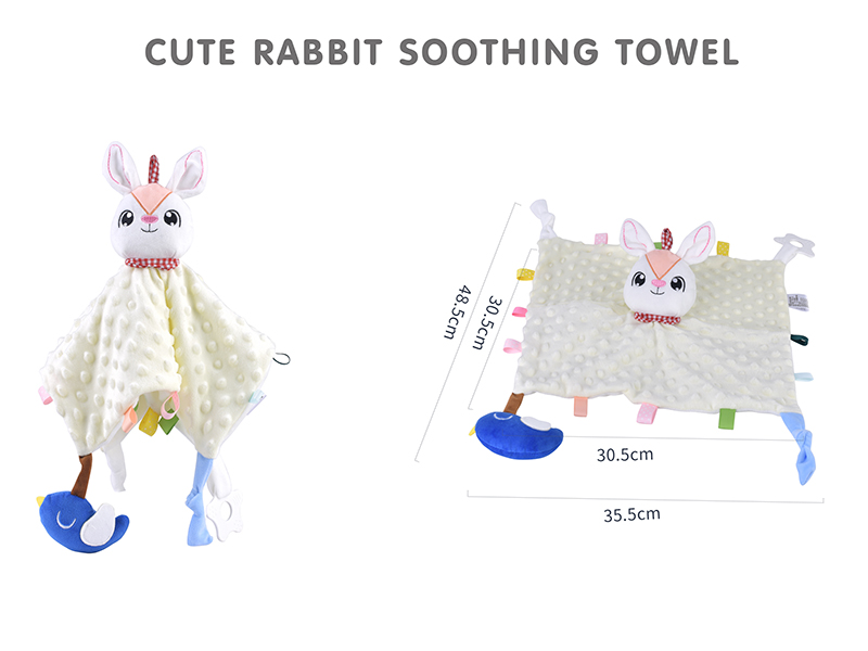 Cute Rabbit Baby Soothing Towel
