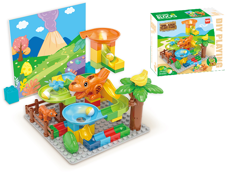 Tyrannosaurus Rex Slide Building Blocks 60pcs