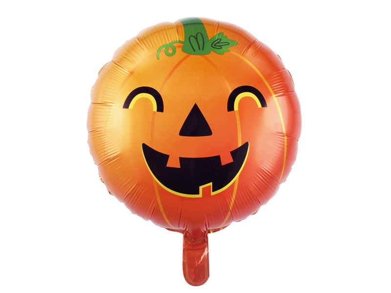 50Pcs Aluminum 17 Inch Round Pumpkin Balloon