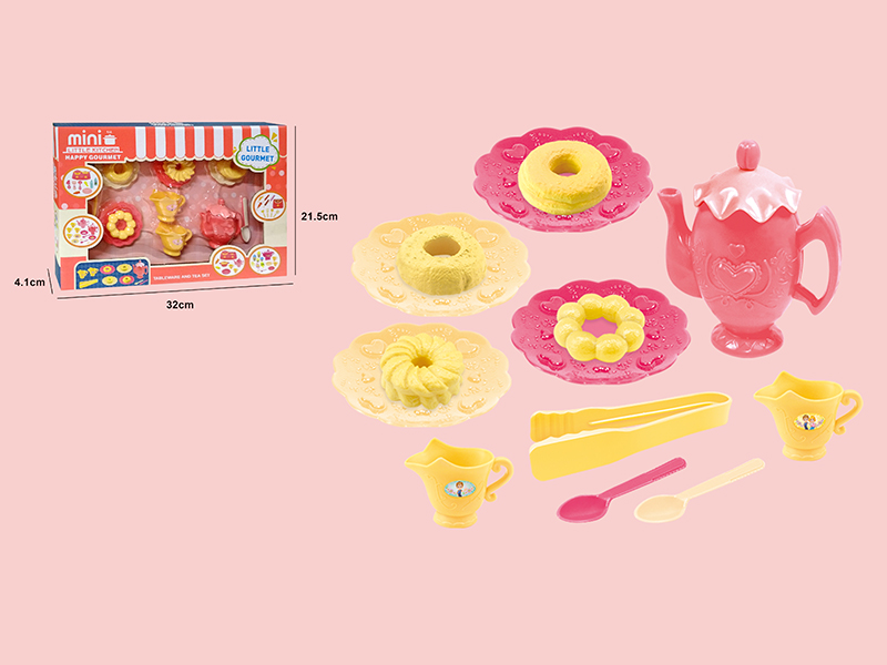 Tea Set Cake