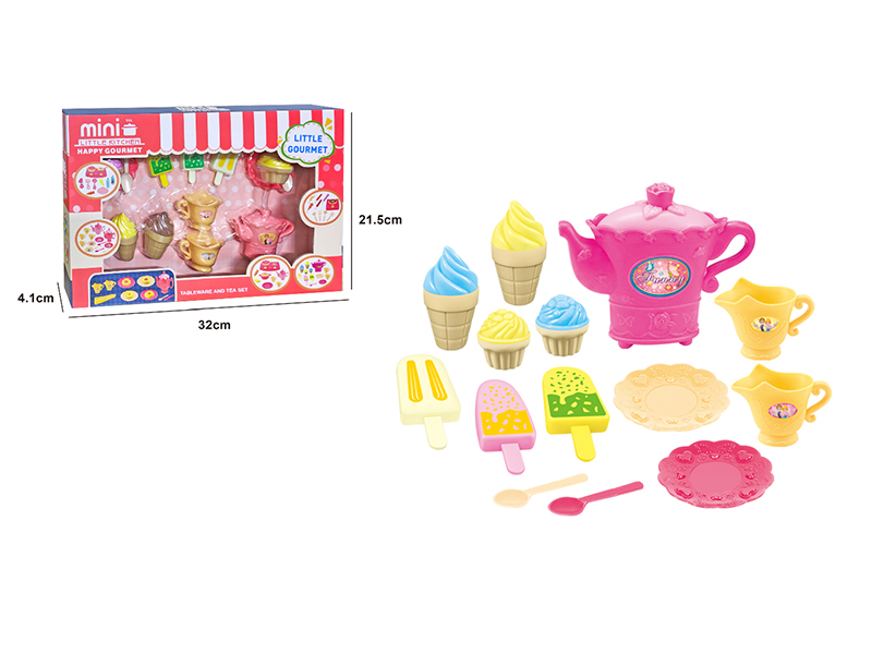 Ice Cream Tea Set