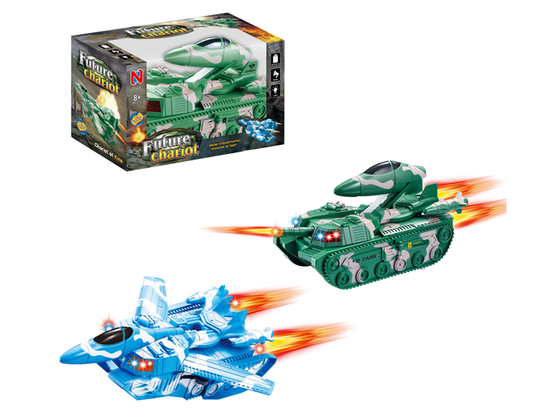 B/O Automatic Deformation Toy (Tank To Plane)