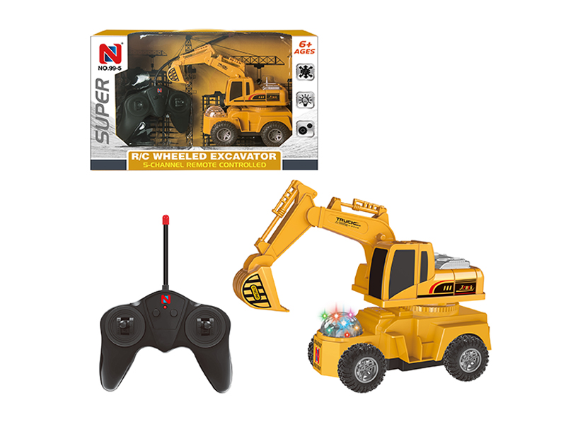 5Ch R/C Multi Function Excavator