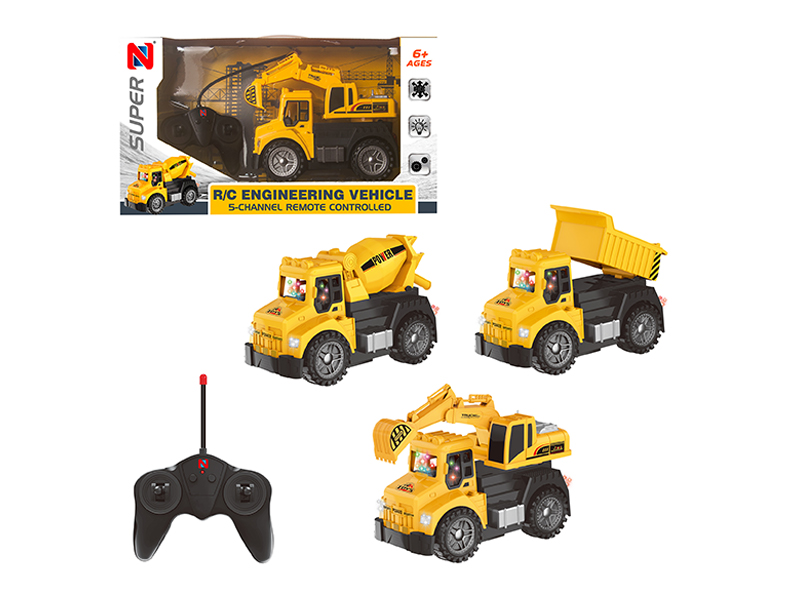 5Ch R/C Excavating Machinery