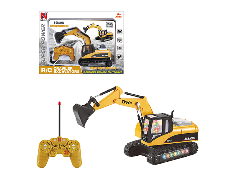 8Ch R/C Excavating Machinery