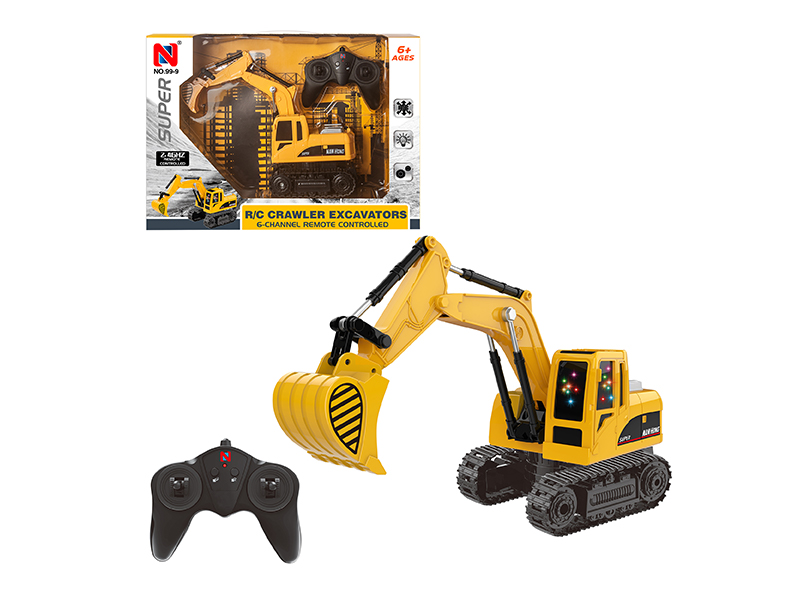 2.4G 6Ch R/C Excavating Machinery