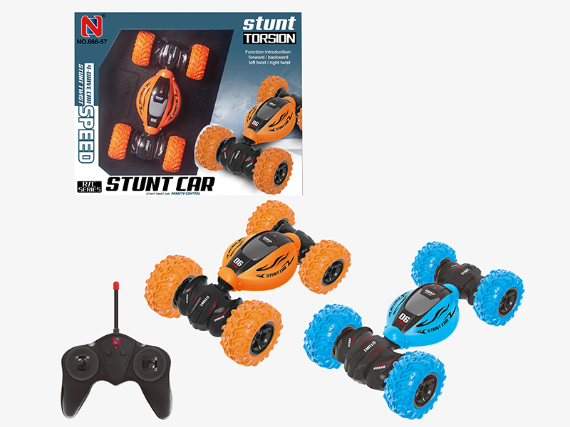 R/C 4Wd Stunt Twisting Car