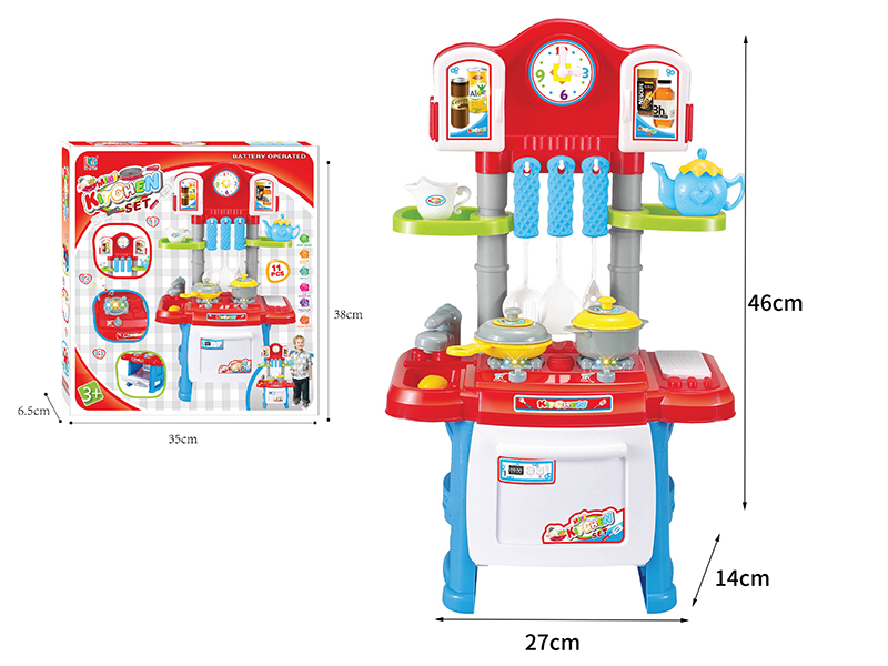 Fashion Kitchen Set(Light And Music)