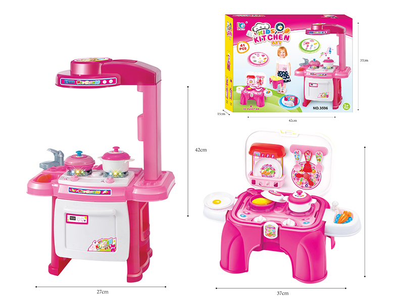 Cartoon Chair + Kitchen Table 2 In 1 (Light And Music)