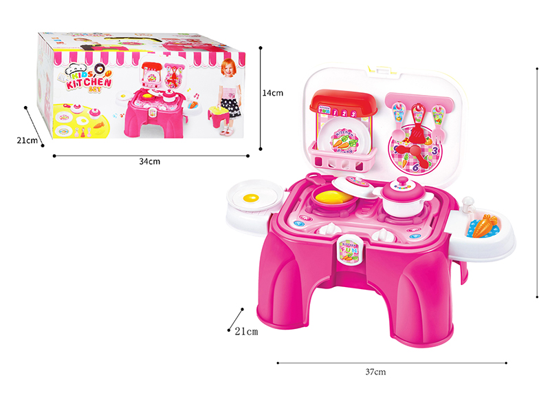 Cartoon Chair Kitchen Table (Light And Music)