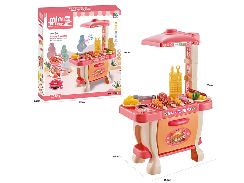 Mini Barbecue Booth(Light And Music)