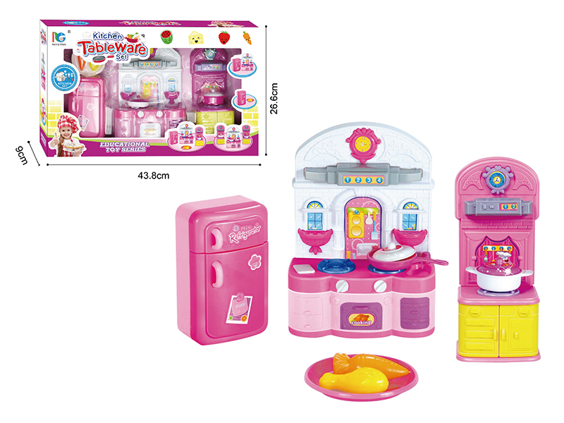 Refrigerator + Stove