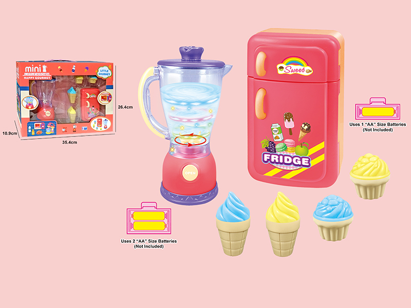 Juice machine  + Refrigerator (B/O,Light)