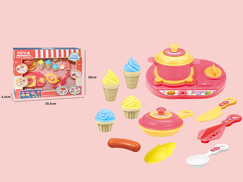 Ice Cream Kitchen Set