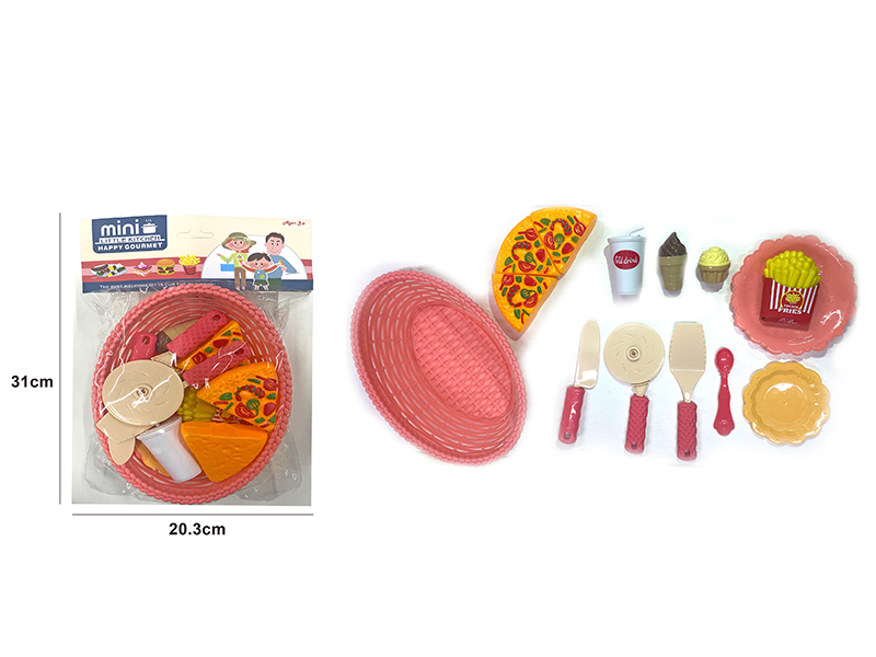 Basket Pizza Set