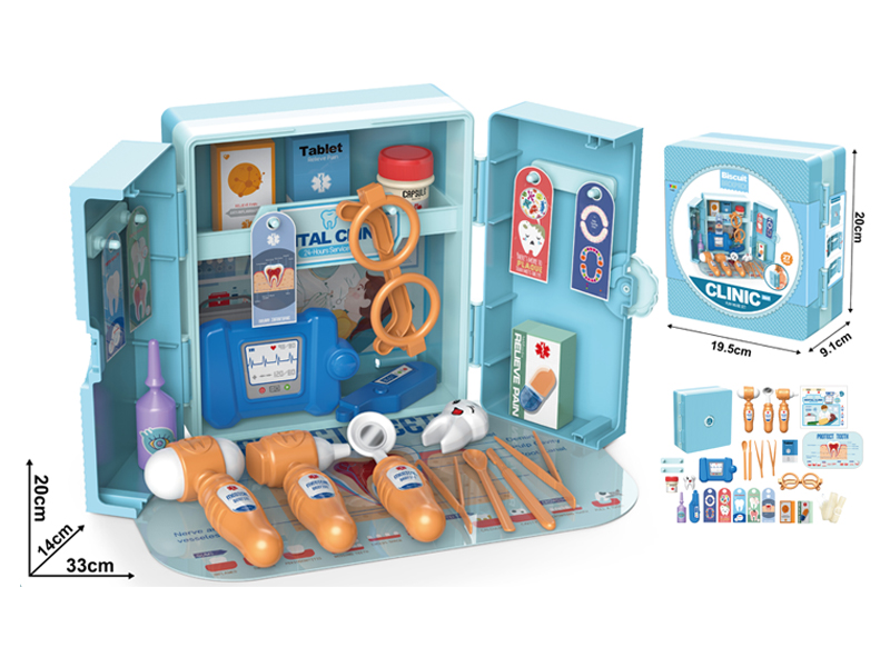 27Pcs Biscuit Doctor Backpack