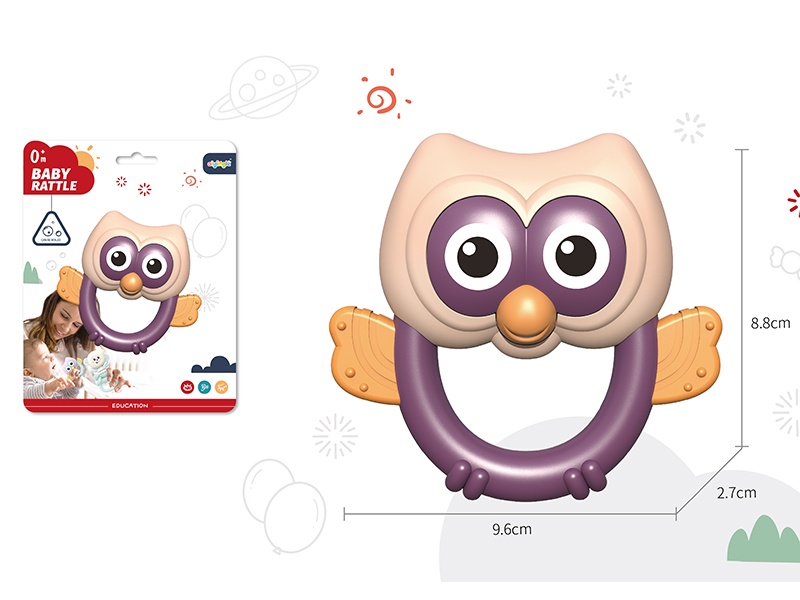 Owl Baby Rattle