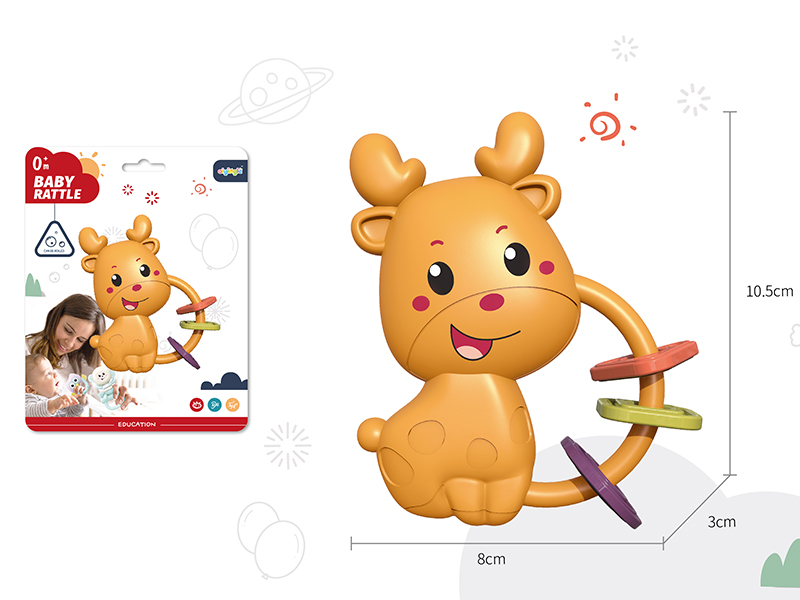 Deer Baby Rattle