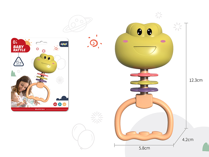 Frog Baby Rattle
