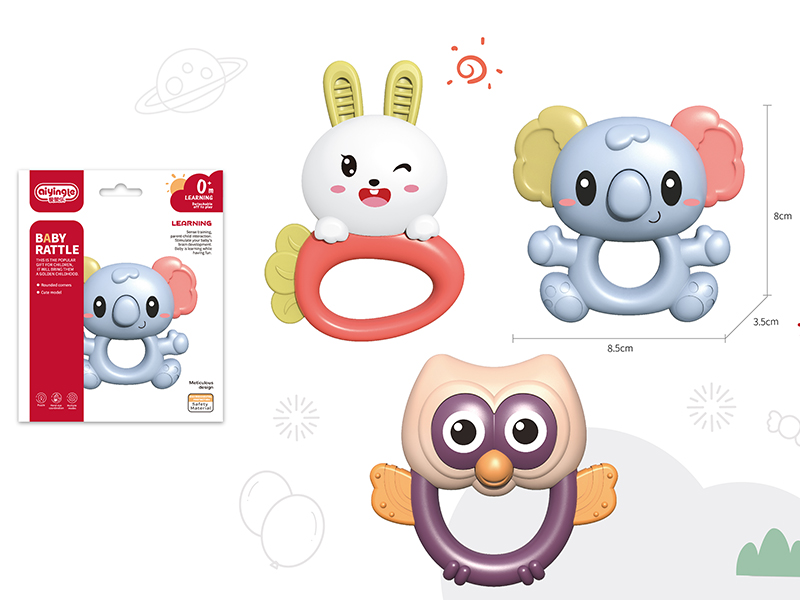 Owl/Radish Rabbit/Koala Baby Rattle